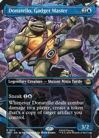Donatello, Gadget Master (Borderless) -  Foil (TMT-212) - Teenage Mutant Ninja Turtles