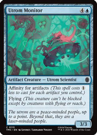 Utrom Monitor -  (TMC-113) - Commander: Teenage Mutant Ninja Turtles