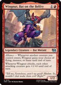 Wingnut, Bat on the Belfry -  (TMT-110) - Teenage Mutant Ninja Turtles
