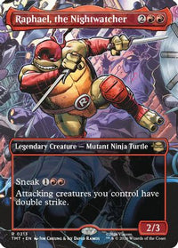 Raphael, the Nightwatcher (Borderless) -  (TMT-213) - Teenage Mutant Ninja Turtles
