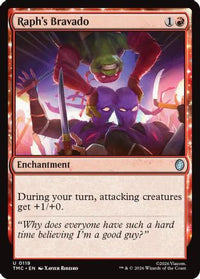 Raph's Bravado -  (TMC-119) - Commander: Teenage Mutant Ninja Turtles
