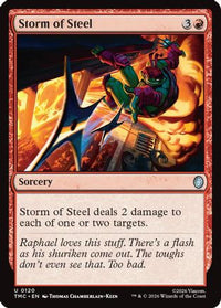 Storm of Steel -  (TMC-120) - Commander: Teenage Mutant Ninja Turtles