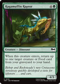 Ragamuffin Raptor -  Foil (TMT-130) - Teenage Mutant Ninja Turtles