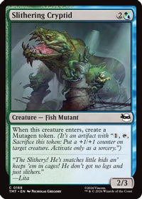 Slithering Cryptid -  Foil (TMT-168) - Teenage Mutant Ninja Turtles