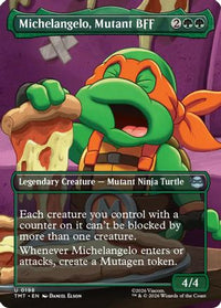 Michelangelo, Mutant BFF (Borderless) -  (TMT-198) - Teenage Mutant Ninja Turtles
