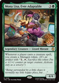 Mona Lisa, Ever Adaptable -  (TMC-126) - Commander: Teenage Mutant Ninja Turtles
