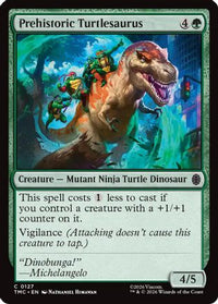 Prehistoric Turtlesaurus -  (TMC-127) - Commander: Teenage Mutant Ninja Turtles