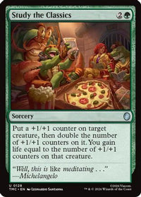 Study the Classics -  (TMC-128) - Commander: Teenage Mutant Ninja Turtles