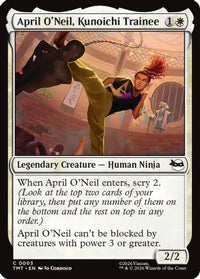April O'Neil, Kunoichi Trainee -  (TMT-003) - Teenage Mutant Ninja Turtles