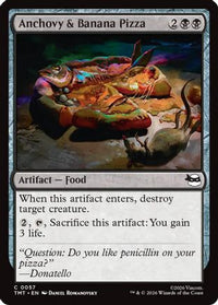 Anchovy & Banana Pizza -  Foil (TMT-057) - Teenage Mutant Ninja Turtles
