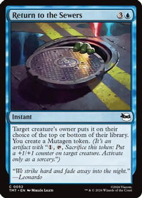 Return to the Sewers -  Foil (TMT-052) - Teenage Mutant Ninja Turtles