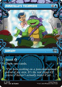 Donatello's Technique (Showcase) -  (TMT-228) - Teenage Mutant Ninja Turtles