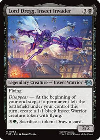 Lord Dregg, Insect Invader -  (TMT-065) - Teenage Mutant Ninja Turtles