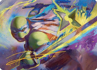 Leonardo's Technique Art Card -  (ASTMT-002) - Art Series: Teenage Mutant Ninja Turtles