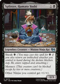 Splinter, Hamato Yoshi -  Foil (TMT-079) - Teenage Mutant Ninja Turtles
