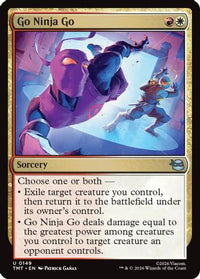 Go Ninja Go -  Foil (TMT-149) - Teenage Mutant Ninja Turtles