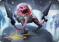 Krang, Master Mind Art Card (4/54) -  (ASTMT-004) - Art Series: Teenage Mutant Ninja Turtles