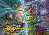 Mind Transfer Protocol Art Card -  (ASTMT-005) - Art Series: Teenage Mutant Ninja Turtles