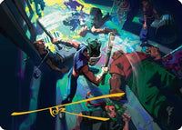 Pain 101 Art Card -  (ASTMT-006) - Art Series: Teenage Mutant Ninja Turtles