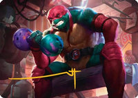 Raphael, Tough Turtle Art Card -  (ASTMT-009) - Art Series: Teenage Mutant Ninja Turtles