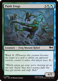 Punk Frogs -  Foil (TMT-164) - Teenage Mutant Ninja Turtles