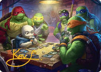 Lessons from Life Art Card -  (ASTMT-014) - Art Series: Teenage Mutant Ninja Turtles