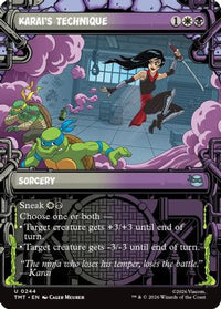 Karai's Technique (Showcase) -  (TMT-244) - Teenage Mutant Ninja Turtles