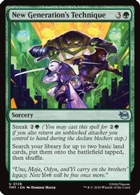 New Generation's Technique -  Foil (TMT-126) - Teenage Mutant Ninja Turtles