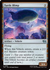 Turtle Blimp -  Foil (TMT-180) - Teenage Mutant Ninja Turtles