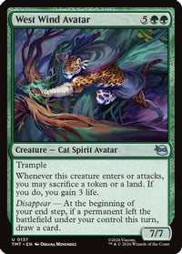 West Wind Avatar -  Foil (TMT-137) - Teenage Mutant Ninja Turtles