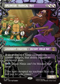 Splinter, Radical Rat (Showcase) -  Foil (TMT-251) - Teenage Mutant Ninja Turtles