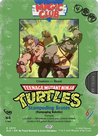 Stampeding Brutes - Rampaging Baloths -  Foil (SLD-2370) - Secret Lair Drop Series