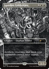 Loxodon Gatekeeper (2354) -  Foil (SLD-2354) - Secret Lair Drop Series