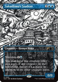 Sakashima's Student (2355) -  (SLD-2355) - Secret Lair Drop Series