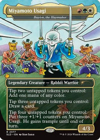 Miyamoto Usagi - Baylen, the Haymaker -  Foil (SLD-2377) - Secret Lair Drop Series