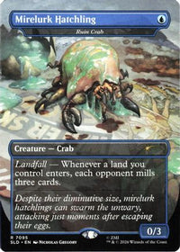 Mirelurk Hatchling - Ruin Crab -  (SLD-7095) - Secret Lair Drop Series