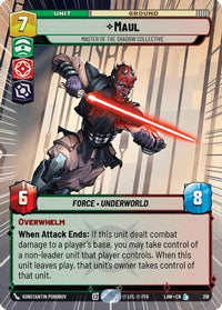 Maul - Master of the Shadow Collective (Hyperspace) (318) - A Lawless Time