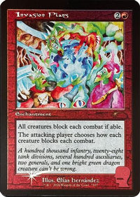 Invasion Plans -  Foil (SLD-7107) - Secret Lair Drop Series