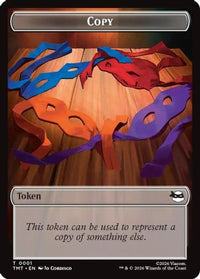 Copy // Mutagen Double-Sided Token -  (TMT-1 // 9) - Teenage Mutant Ninja Turtles