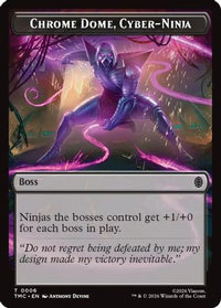 Chrome Dome, Cyber-Ninja -  (TMC-006) - Commander: Teenage Mutant Ninja Turtles