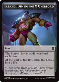 Krang, Dimension X Overlord -  (TMC-008) - Commander: Teenage Mutant Ninja Turtles