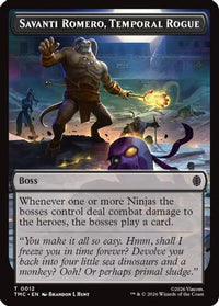 Savanti Romero, Temporal Rogue -  (TMC-012) - Commander: Teenage Mutant Ninja Turtles