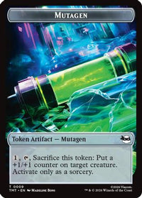 Mutagen // Food Double-Sided Token -  (TMT-9 // 8) - Teenage Mutant Ninja Turtles