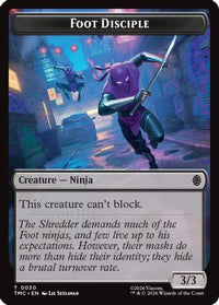 Foot Disciple -  (TMC-030) - Commander: Teenage Mutant Ninja Turtles