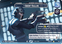 Agent Kallus - Reconsider Your Allegiance (Showcase) (769) - A Lawless Time Foil