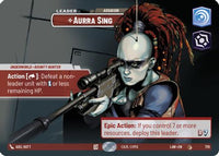 Aurra Sing - Assassin (Showcase) (770) - A Lawless Time Foil