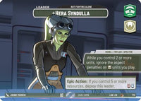 Hera Syndulla - Not Fighting Alone (Showcase) (775) - A Lawless Time Foil
