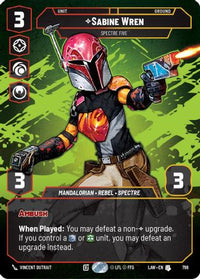 Sabine Wren - Spectre Five (Prestige) (796) - A Lawless Time