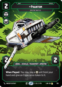 Phantom - Spectre Shuttle (Prestige) (799) - A Lawless Time