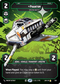 Phantom - Spectre Shuttle (Prestige Foil) (838) - A Lawless Time Foil